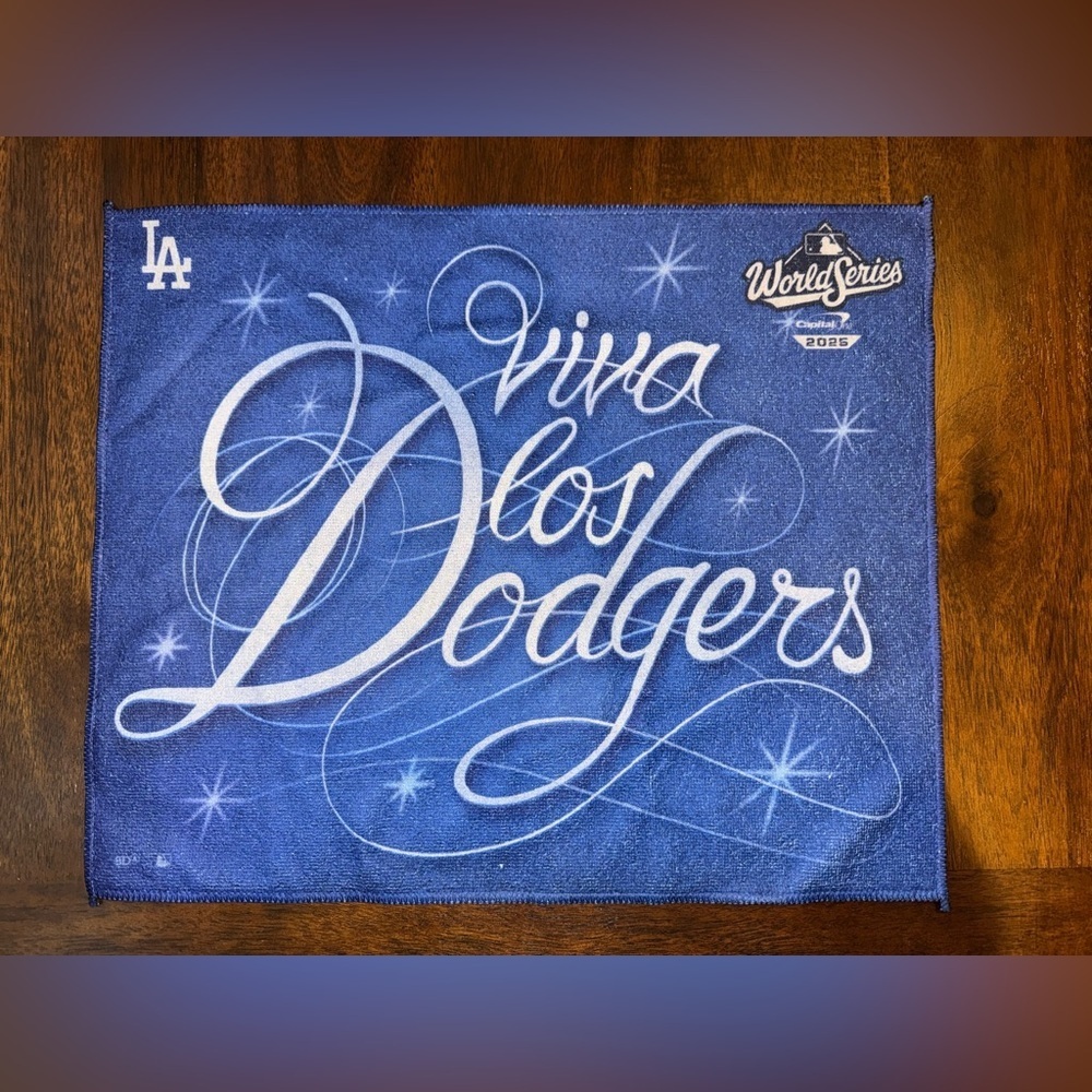 2025 Los Angeles Dodgers World Series Game 4 Rally Towel